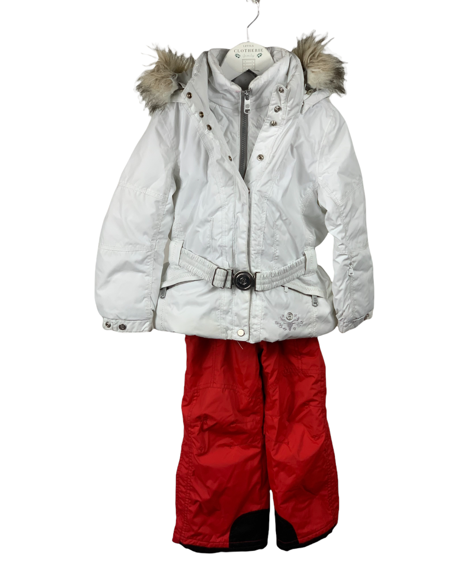 Tenue ski enfant Poivre Blanc 8 ans - Little.Clotherie.Family