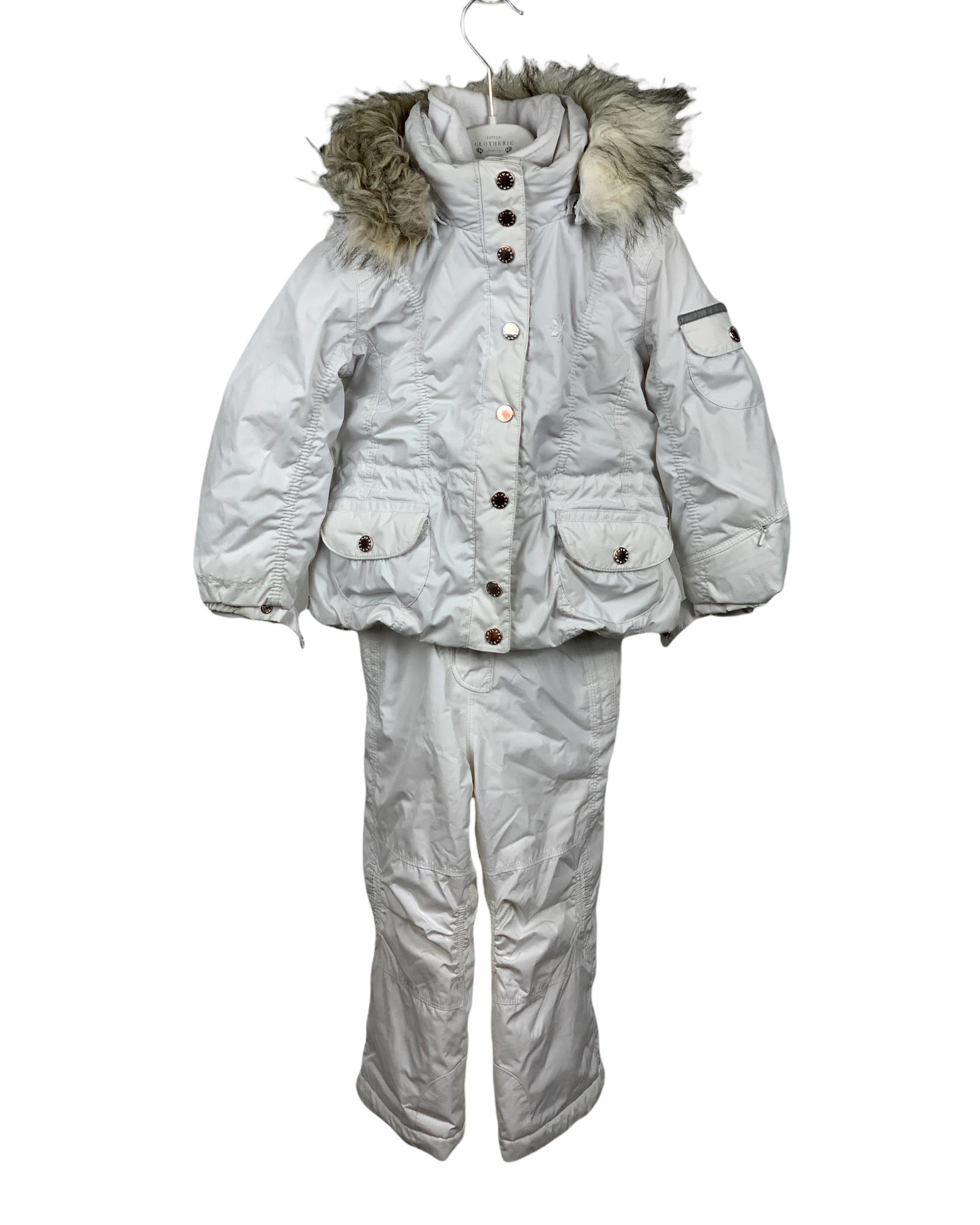 Tenue ski enfant Poivre Blanc 4 ans Little.Clotherie.Family