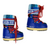 Moonboots bleu roi et rouge  23-26