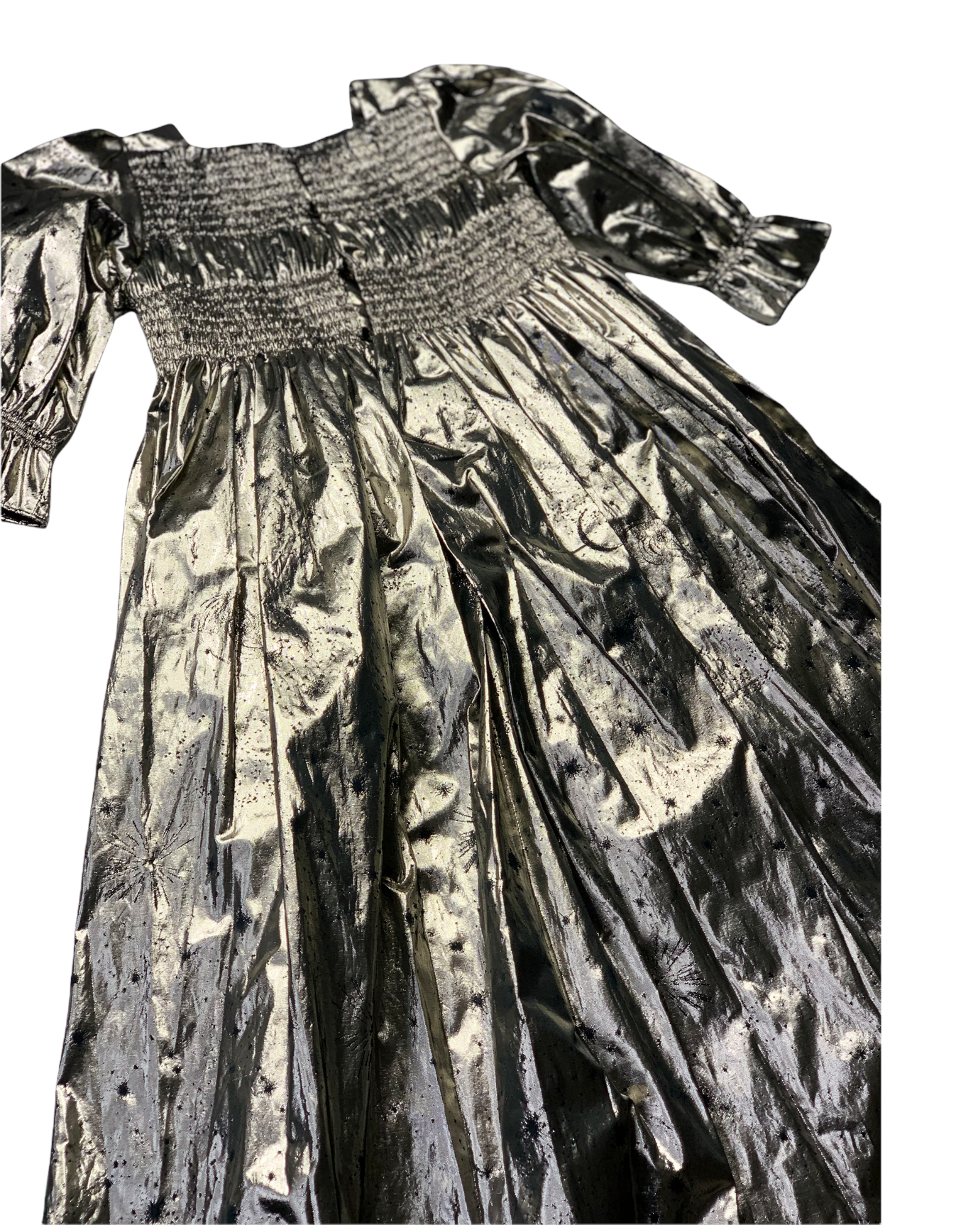 Robe Noel dorée magique Bonpoint taille 2 (6/8 ans)