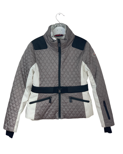 Veste ski Moncler grise 10 ans