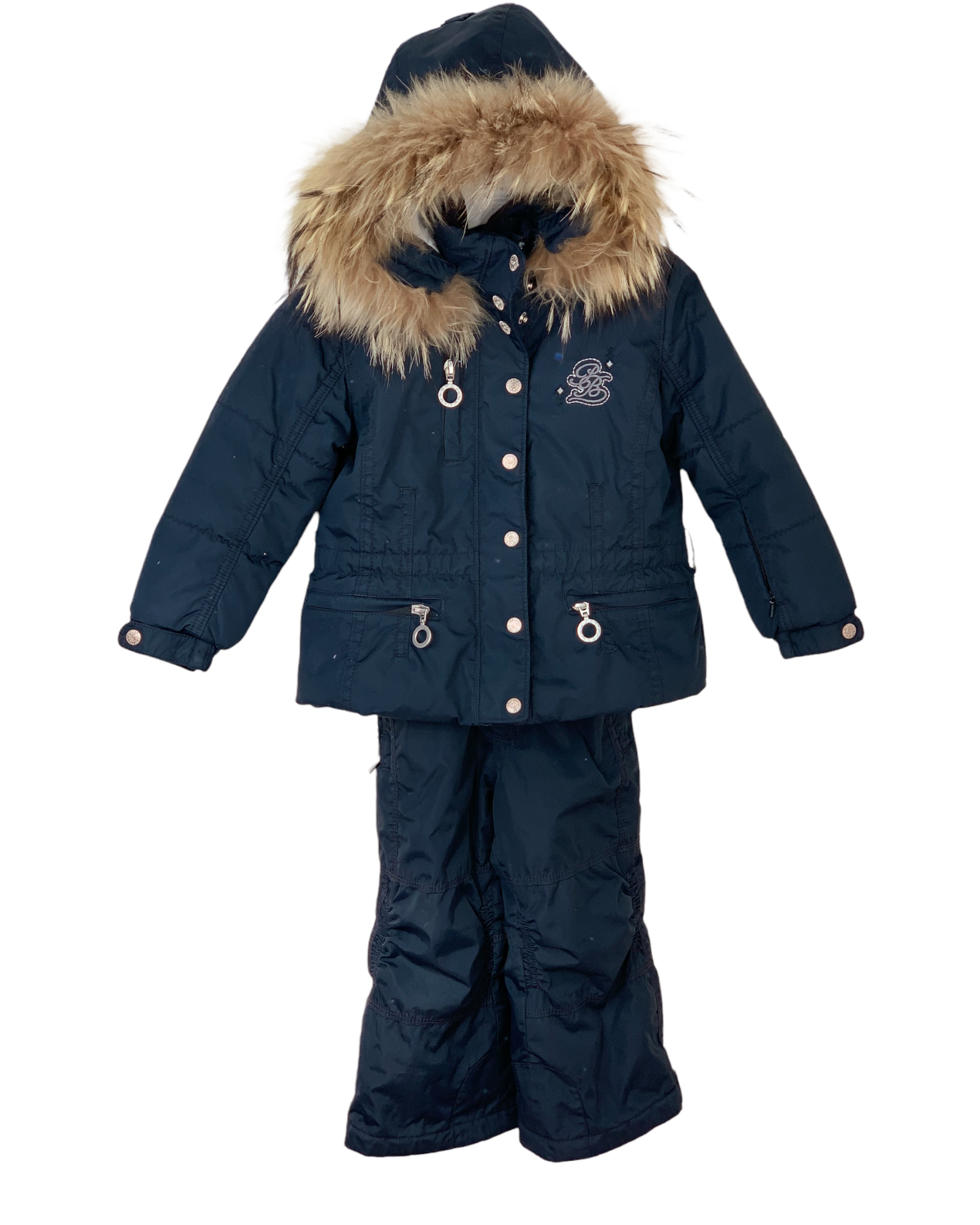 Ensemble ski Poivre Blanc noir 3 ans