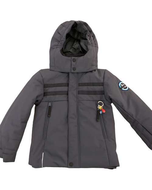 Veste ski Poivre Blanc grise 7 ans