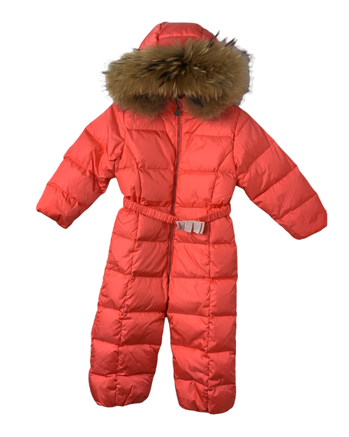 Combinaison ski Moncler corail 2 ans