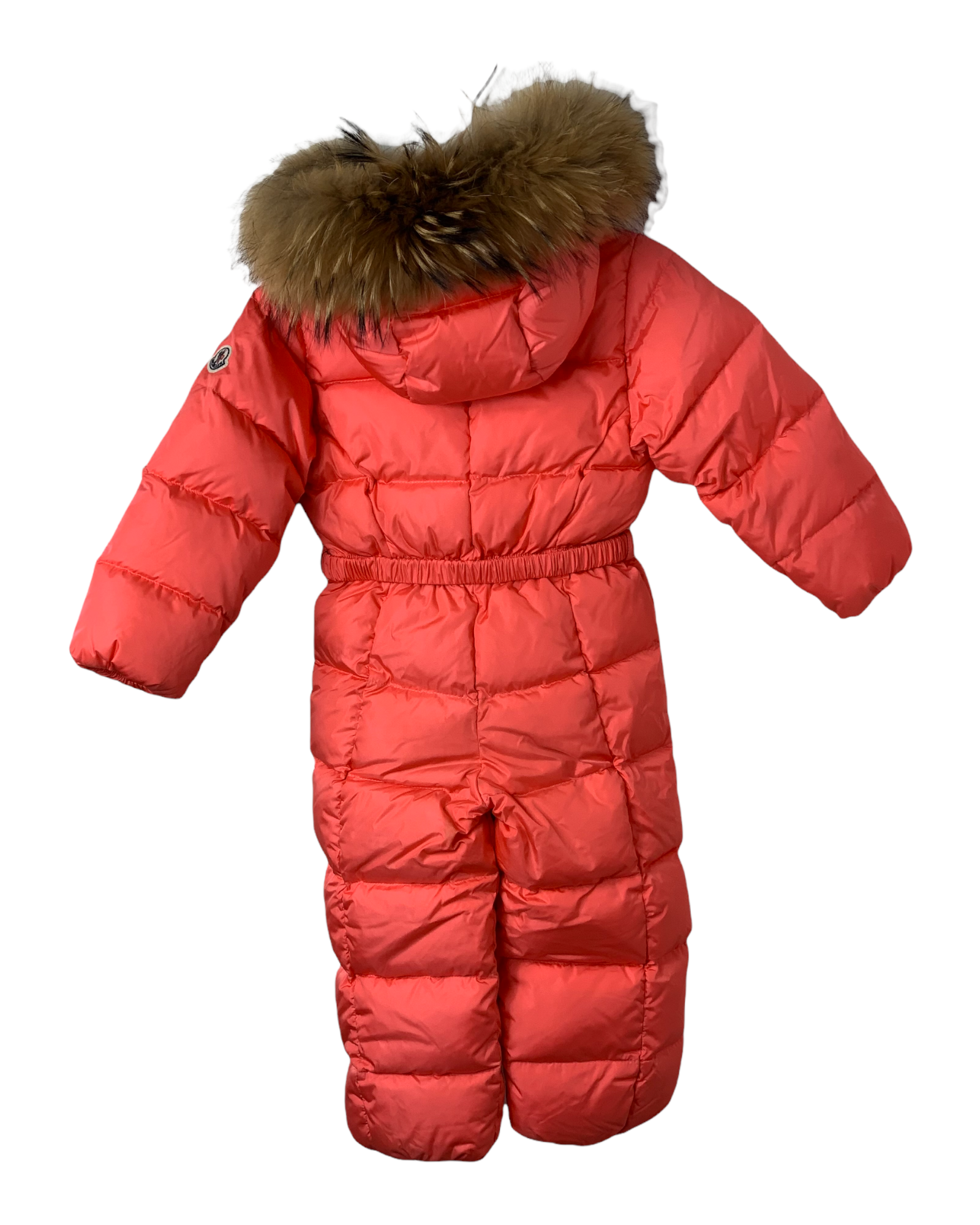 Combinaison ski Moncler corail 2 ans