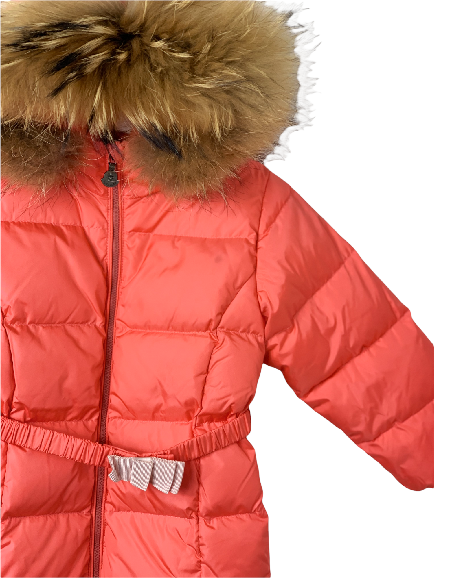 Combinaison ski Moncler corail 2 ans