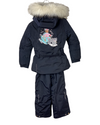 Ensemble ski Poivre Blanc bleu marine 6 ans