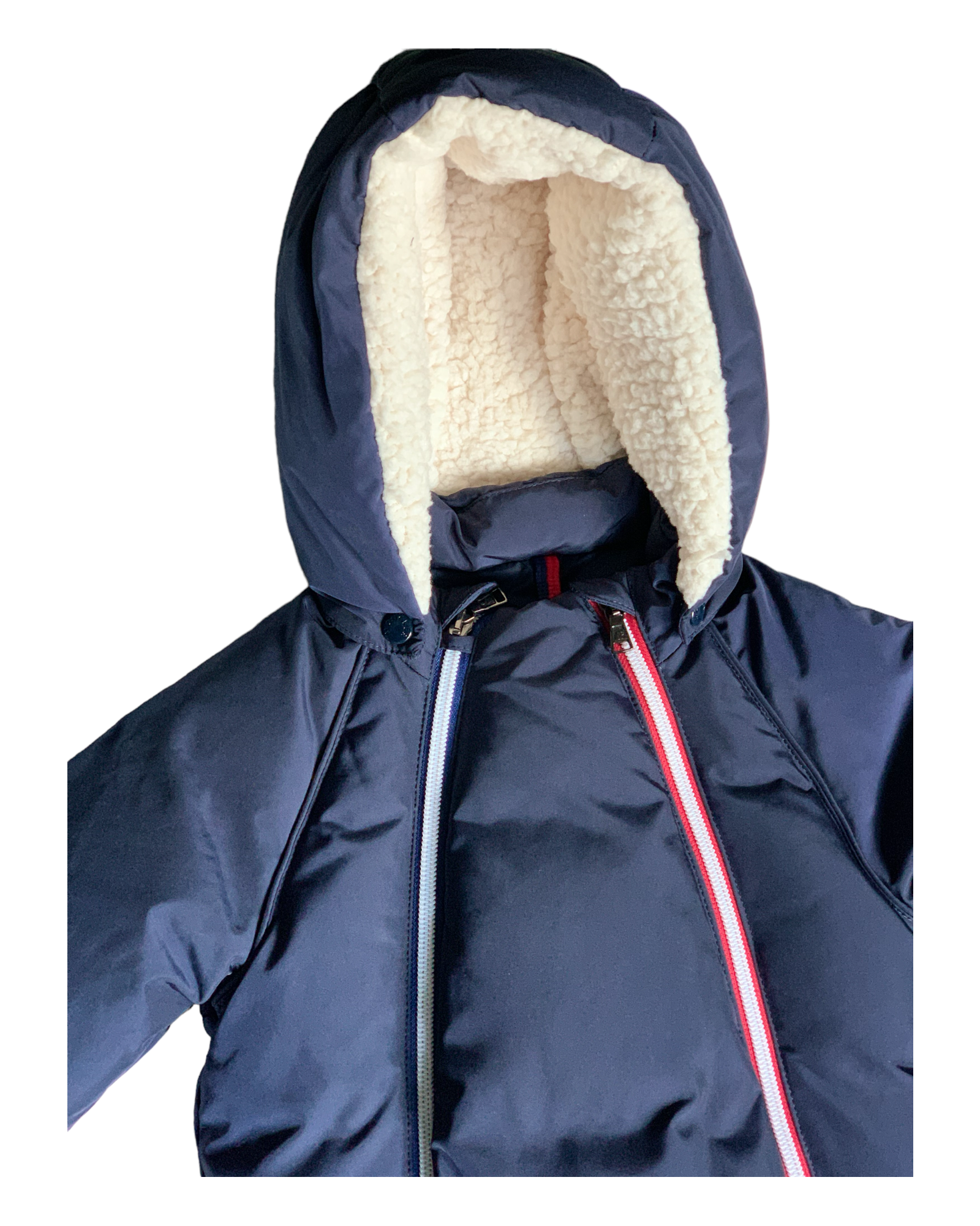 Combinaison ski Moncler marine 12/18 mois