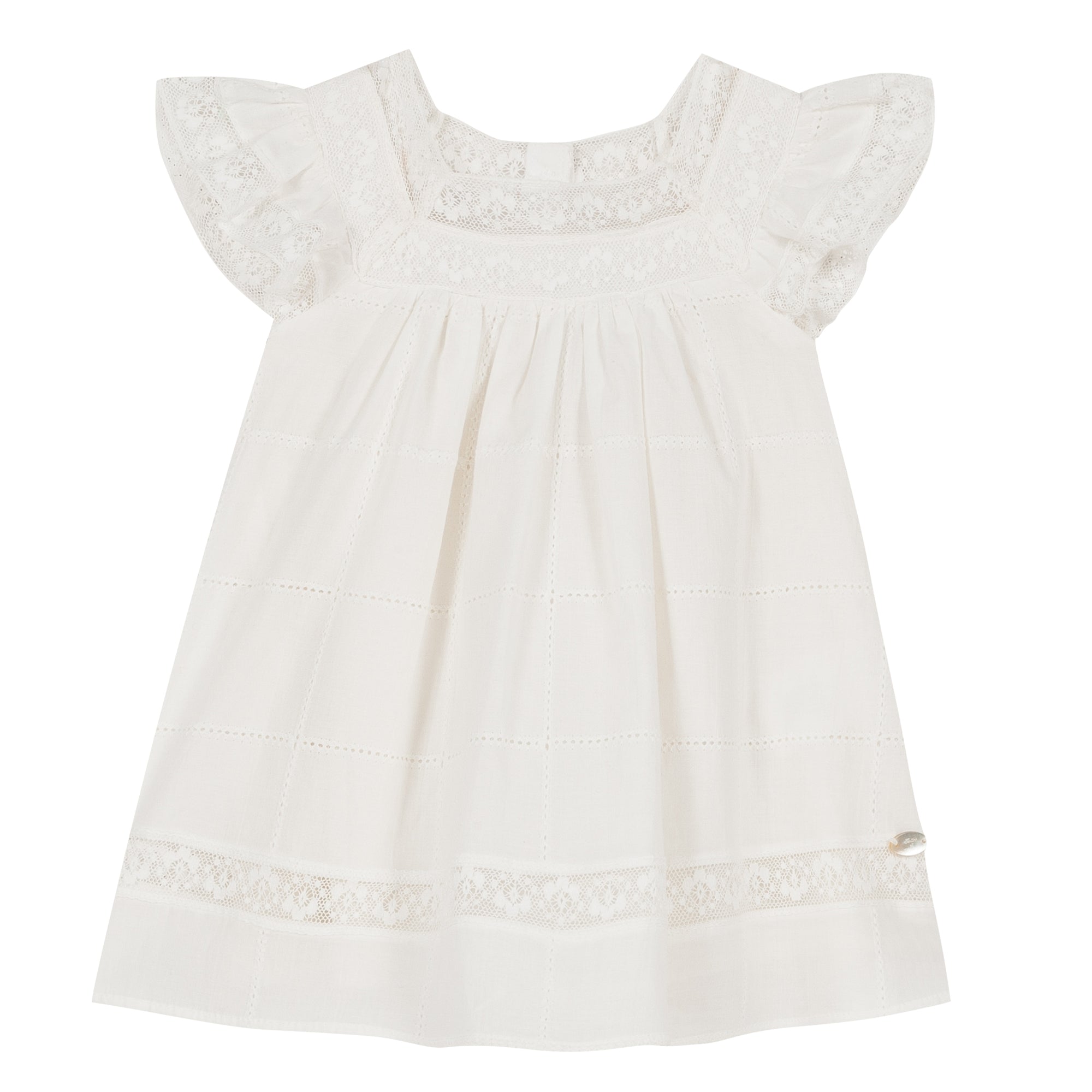 Robe Tartine et Chocolat fluide craie 18 mois