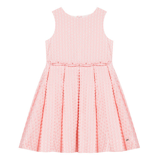 Robe Tartine et Chocolat rose nude jacquard 10 ans