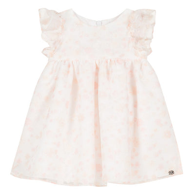 Robe Tartine et Chocolat organza floral 2 ans
