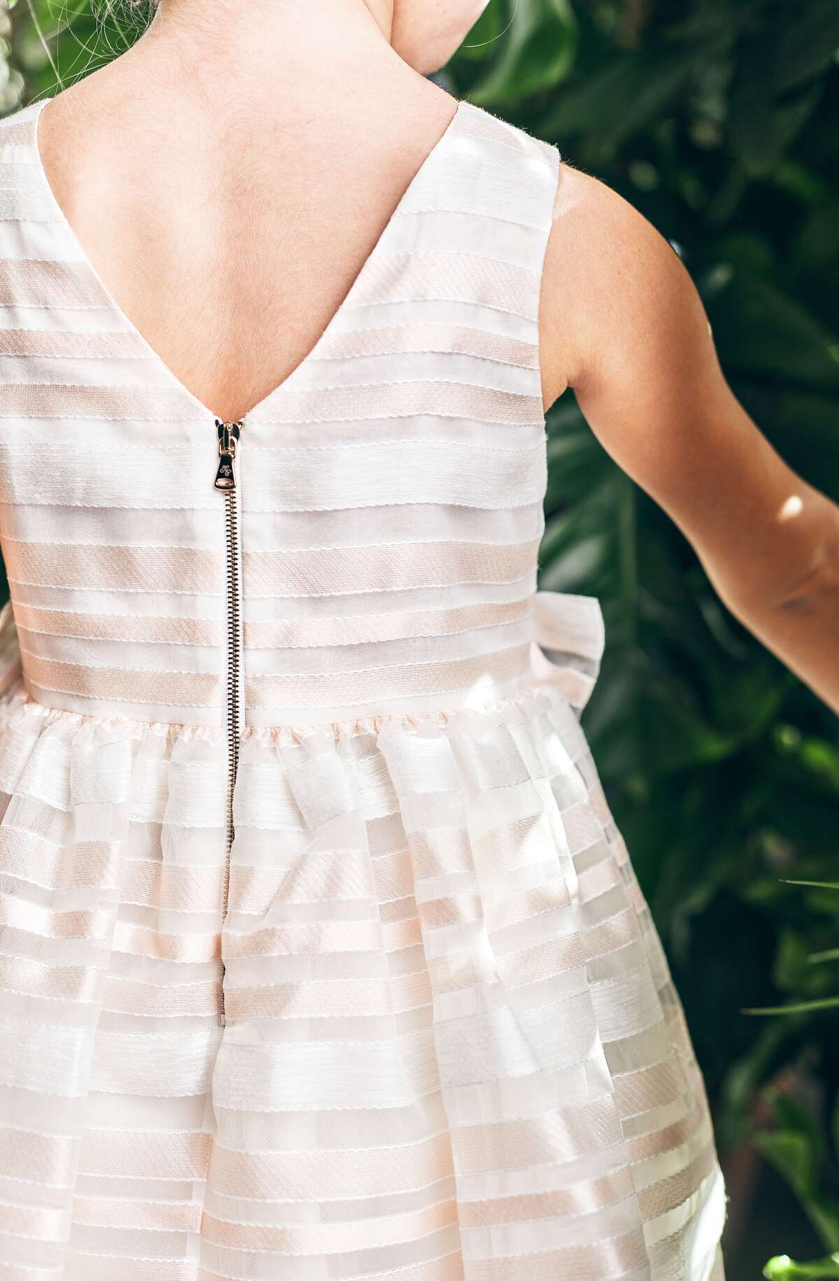 Robe Tartine et Chocolat rose craie rayures roses 8 ans