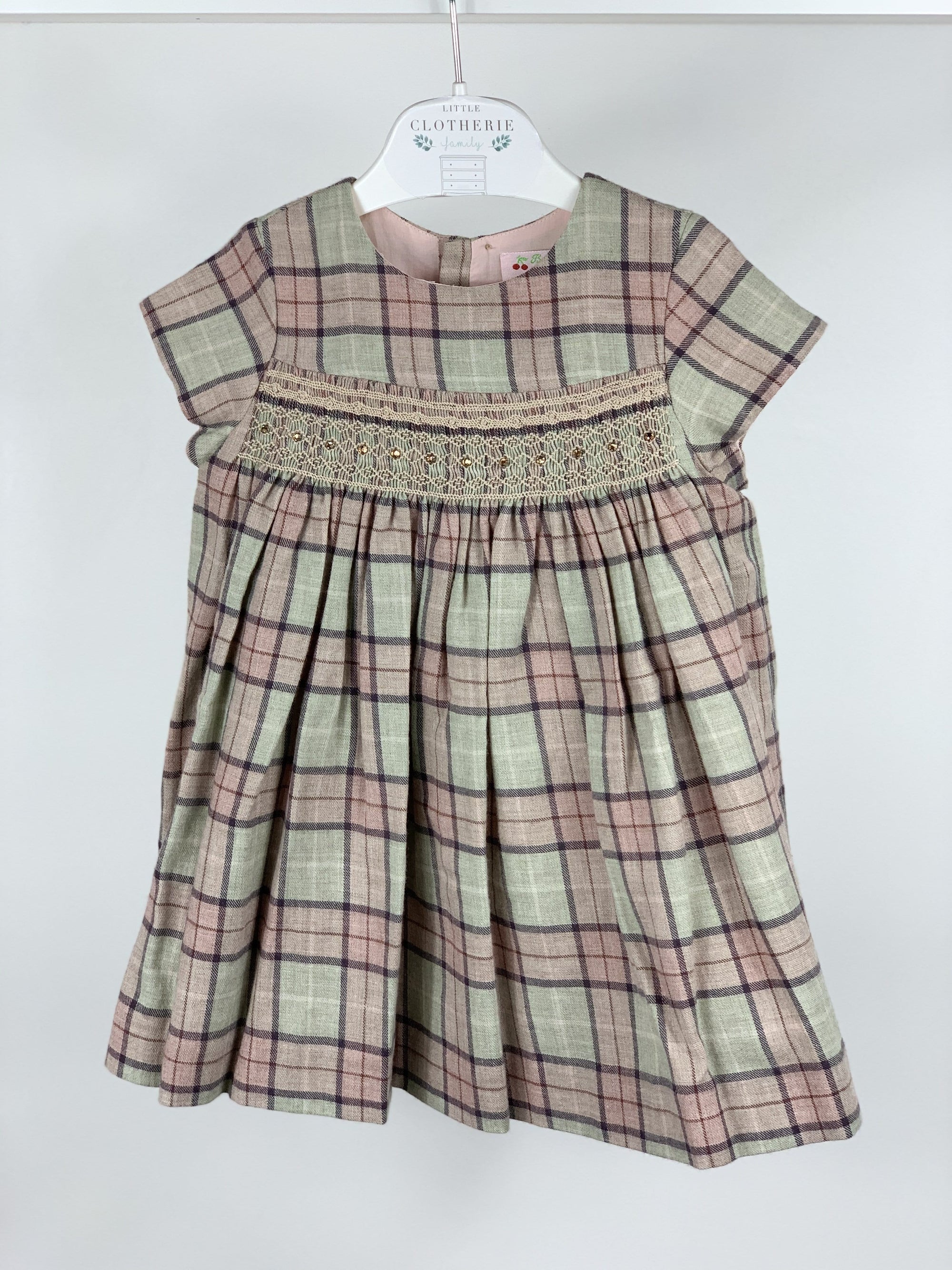 Robe Bonpoint à smocks 2 ans