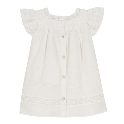 Robe Tartine et Chocolat fluide craie 12 mois