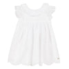 Robe Tartine et Chocolat blanche voile brodé 3 mois