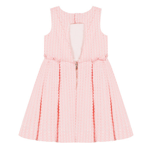 Robe Tartine et Chocolat rose nude jacquard 10 ans