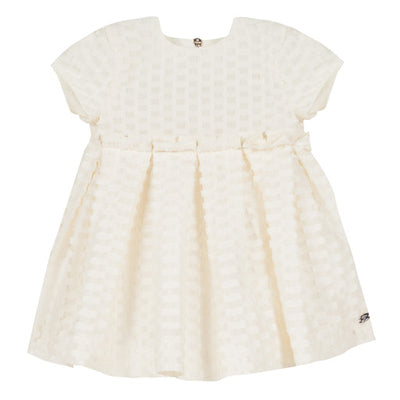 Robe Tartine et Chocolat blanche craie 4 ans