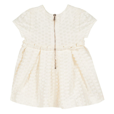 Robe Tartine et Chocolat blanche craie 9 mois