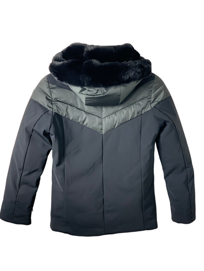 Veste ski noire mixte Fusalp 12 ans
