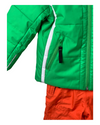 Ensemble ski Poivre Blanc vert/orange 4 ans
