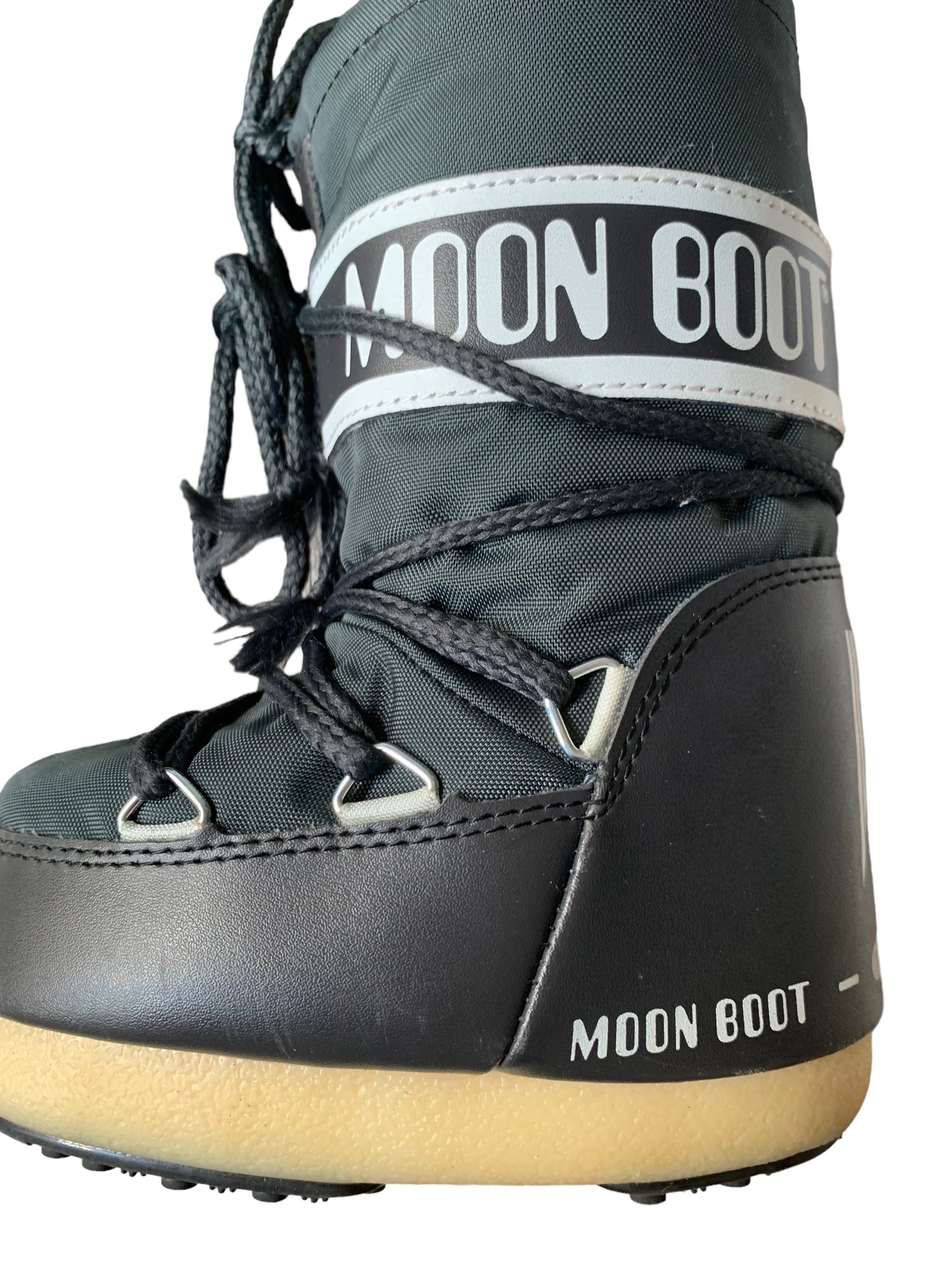Moonboots grises noires 23-26