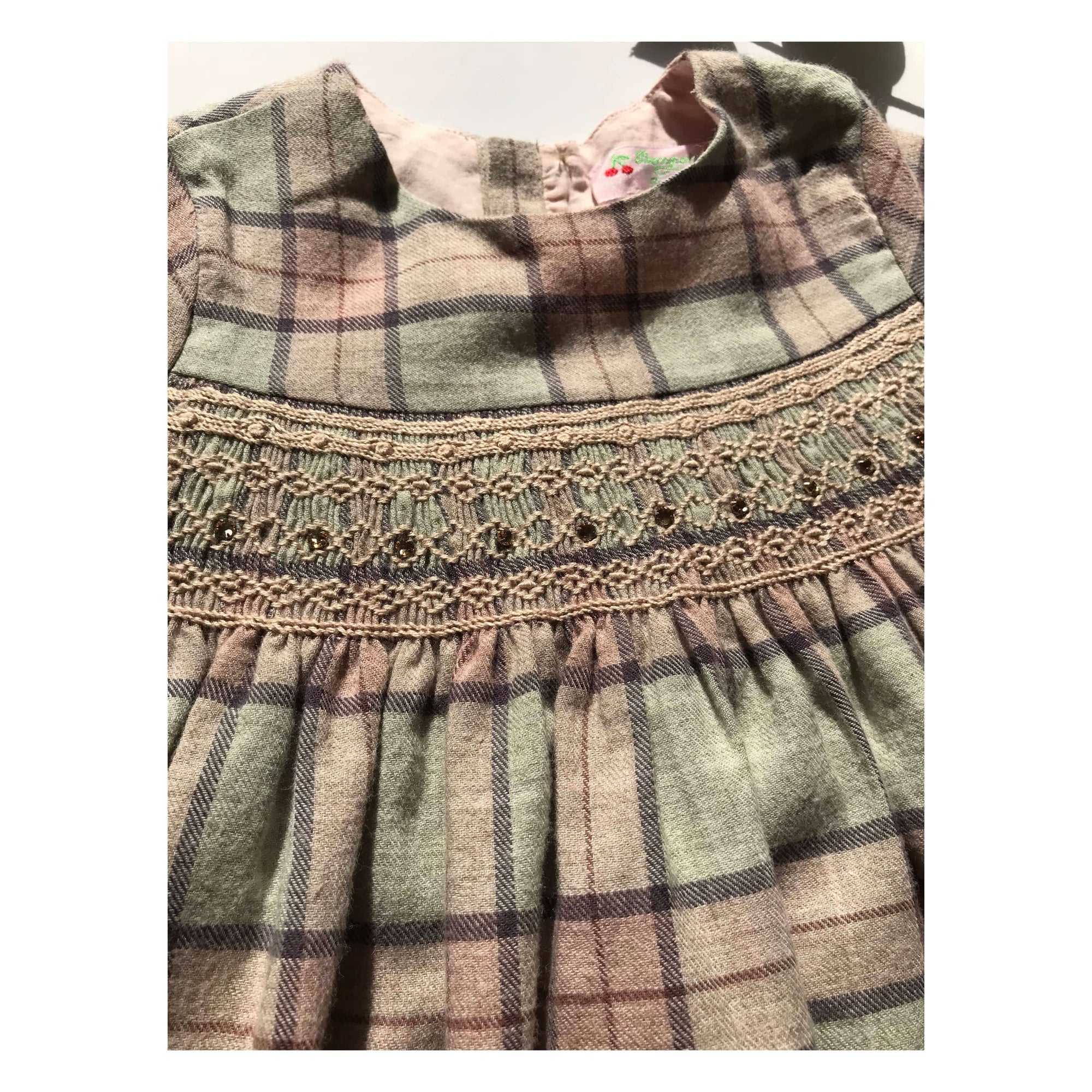 Robe Bonpoint à smocks 18 mois